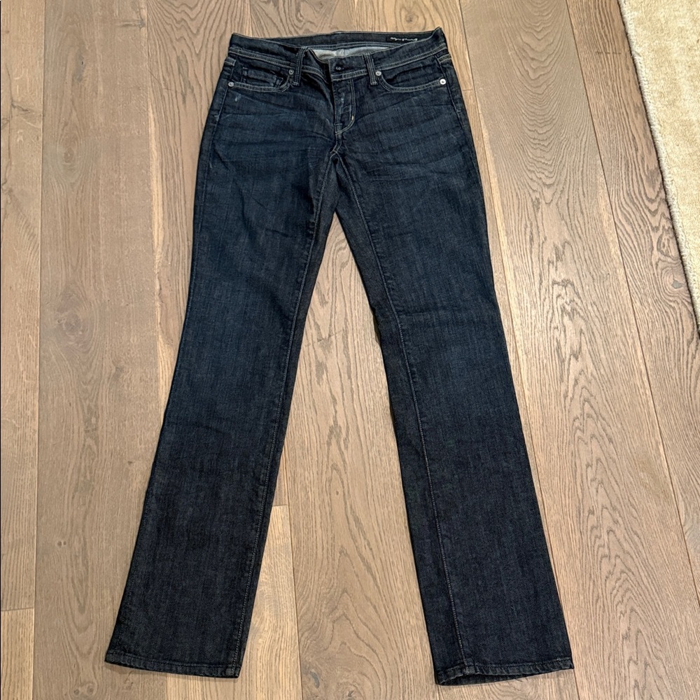 Citizens of Humanity Ava #142 Low-Waist Straight-Leg Jeans - Size 27